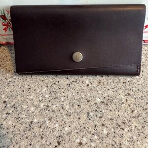 Brown Leather Ranchers Wallet